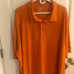 Orange Reebok Golf polo, 3XLT